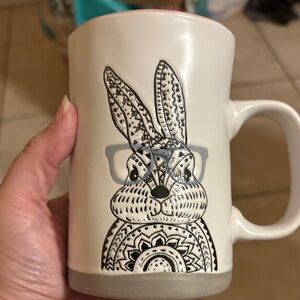 Rabbit antique mug